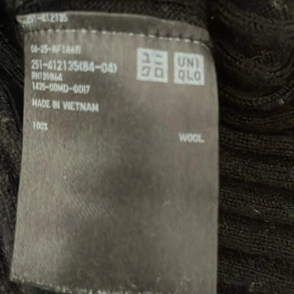 100% wool ribbed knit sweater - Picture 4 of 4